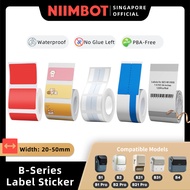 NIIMBOT Label Sticker for B1 B2 B21 B1 Pro B2 Pro B21 Pro B31 B4 Waterproof Thermal Refill Price Tag