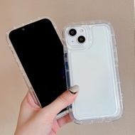 Good case AirBag Clear Case For IPhone 11 13 12 Pro Max XR 7 8 Plus 6 6plus 6s  Phone Case TPU Anti-scratch Fall-proof Dirt Resistant Soft Protective Cover 15 Pro Max