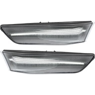 Car LED Side Marker Repeater 6000K Turn Signal Light 26185-AL520 for Infiniti G35 2003-2006 Plastic 