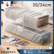 Card Storage Box Kartu Kartu Uno Remi / Playing Cards KPOP Photocard Akrilik Transparan Kotak Tempat