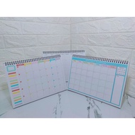 A4 Desk Calendar Planner 2025-2026 No Date