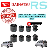 Perodua Kelisa, Kenari REAR Trailing Axle / Lateral Arm Bush Set Bushing