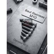 STAINLESS L-BOLT M10 STAINLESS STEEL BOLT