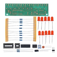 DIYMORE NE555 & CD4017 LED Light Chaser Sequencer Follower Scroller Module DIY Kit Red