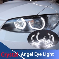 C Shaped White LED Angel Eye Halo Ring Daytime Light for BMW X1 X3 X5 X6 E70 E71 Z3 Z4  E30 E32 E34 