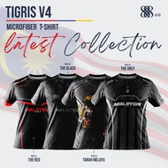 888co Microfiber Tshirt Sublimation Baju Jersey T shirt Jersi Merdeka