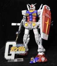 PGU RX78-2 高達模型代工展示品