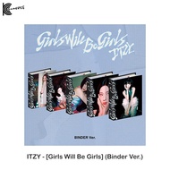 ITZY - [Girls Will Be Girls] Binder Ver. [+Withmuu POB Select]