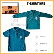 BAJU T-SHIRT KRS SEKOLAH / T-shirt uniform KRS sekolah menengah / Baju KRS lengan panjang dan pendek