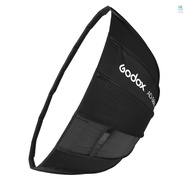 AD-S65S 65cm/ 25.6in Portable Deep Parabolic Softbox Umbrella Godox Mount Fast Installation Silver Reflector for Godox AD