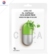 (พร้อมส่ง) Lebelage Dr. CAPSULE CICA MASK PACK 10EA ลีเบลเอจ ด็อกเตอร์แคปซูล ซิก้า มาส์กแพค 10 ชิ้น