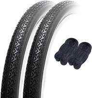 Shinko SR172 60315 20 Inch Bicycle Tire Tube, Set of 2, Pair Winding, Standard Tires, 20 x 1 3/8, Bl
