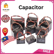 Fan Capasitor kapasitor kipas siling Motor Fan Capacitor 1/1.2/1.5/1.8/2uf 2.5/3uf 3.5uf 4uf 4.5uf 5