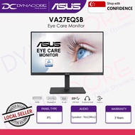 ASUS VA27EQSB Eye Care Monitor - 27 inch, Full HD, IPS, Frameless, 75Hz