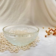 【好日戀物】台灣古典玫瑰水晶玻璃雕刻冰淇淋甜點碗點心碗儀式感