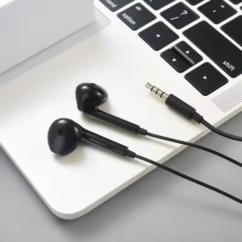 Original For Motorola Moto G84 G64 G34 G54 3.5mm Earphone In Ear Wired Digital Headset With Mic For