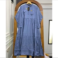 Gamis Polos Rayon Premium || Setelan Gamis Polos || Realpict Produk Dress Rayon Twill Terbaru Modern