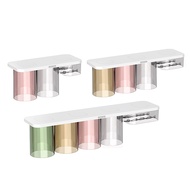 [ECOCO] ECOCO Mirror Cabinet Bottom Magnetic Toothbrush Holder Upside Down Mouthwash Cup Too