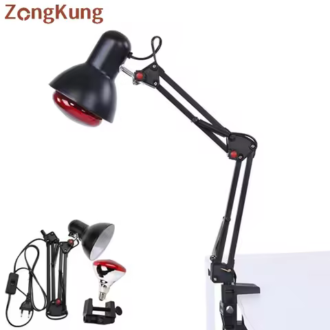 ZONGKUNG Physiotherapy Lamp Massage Tools Infrared Heat Heating Therapy Light Pain Relief Health Car