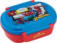 日本 Skater - 日本製Skater 蜘蛛俠飯盒 Sipderman便當盒 360ml Spider-man超輕兒童午餐盒飯盒便當盒 平行進口 BLUE Made in Japan