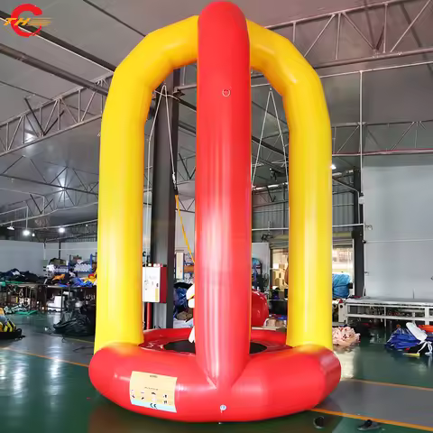 3m/4m Dia Giant Inflatable Soft Bungee Bounce Inflatable Bungee Jumping Trampoline Sport Game for Sa