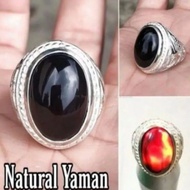 Ready Stock Cincin Batu Akik Yaman Asli