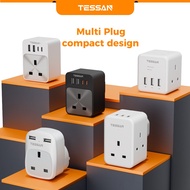 TESSAN Multi Plug Fast Charging Extension Plug Adapter Power Socket with USB Charger and Type C