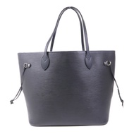 LOUIS VUITTON Epi Neverfull MM銀扣手挽袋