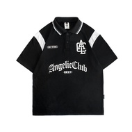 AZ86NS ANGELIC HOLYNPURE - Vintage Rugby Shirt Short - Black ALC