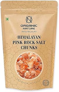 Green Velly Organic Nature Himalayan Pink Rock Salt Chunks (Pack of 400 Gram)