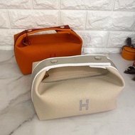 28/09 24 門市現貨｜Hermes Bride a brac 飯盒包 小號 Size PM 冰川白 8L Beton 米白色💓珍惜現貨