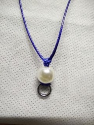 🇹🇭泰國佛牌：藍色 極簡約 韓國 1mm 掛佛牌 蠟繩 可調校不同長度  【凈頸繩不包圖中佛牌】