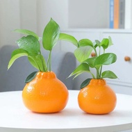 大橘大利水果造型陶瓷花瓶