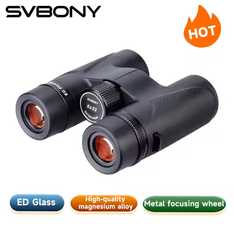 Svbony SV202 8X32/8x42/10x42/10X50 ED Binoculars IPX7 Waterproof long range Binoculars BAK4 for Bird
