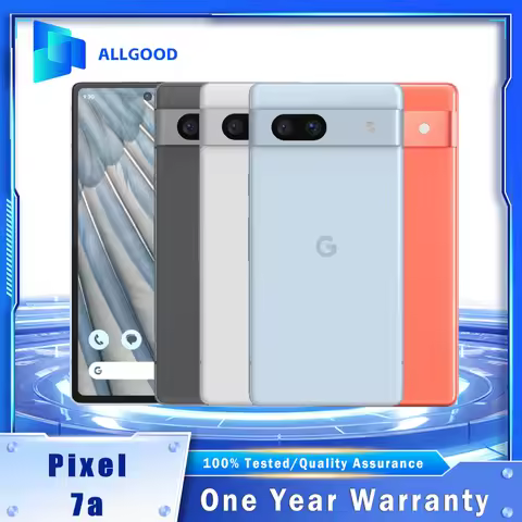 Original Google Pixel 7a US Version Unlocked - 6.1" 90Hz OLED, Tensor G2 Chip, 8GB RAM, 5G, Face ID 