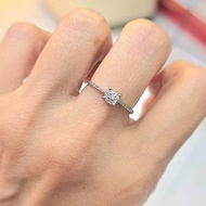 10 Carat Real Diamond Ring 9K Gold Weight 1.08 Grams Number 51 Simple And Elegant Design Can Be Worn