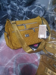 [ERAJAYA BAG] Tas Selempang Wanita Chibao Era8896-22# Sling Bag Kanvas Bordir Love Terlaris