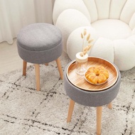 圓形茶几收納椅凳 板凳 圓凳 小凳子 小椅子 待客椅 餐椅 穿鞋椅