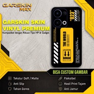 Garskin OPPO Reno13 5G Fullbody - Buy 1 Get 2 - warning bottle - Skin case protector vinyl