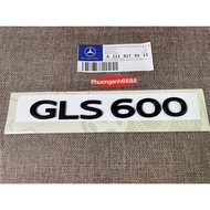 Letters gls600 maybach, stamp gls600 maybach, Logo gls600 maybach