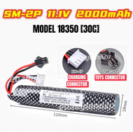 18350 11.1V 2000mah Toy Sm tamiya xt-30 11.1v lipo battery 2000 mah black sm tamiya xt30 connector l