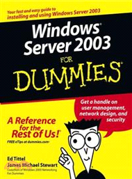 20902.Windows Server 2003 For Dummies