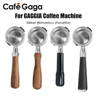 58MM Coffee Bottomless Portafilter for GAGGIA Classic Pro Naked Filter Basket Barista Accessories Es