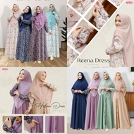 ATTIN - HELENA &amp; REENA DRESS ORIGINAL ATTIN - Gamis cantik Polos