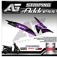 SUZUKI Striping sticker sticker address-striping address hootwels