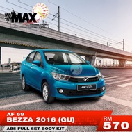 perodua bezza 2016 gu bodykit