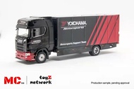 GCD 1:64合金模型，新車型！新加坡MC64定制版，黑色Yokohama横滨輪胎塗裝，Scania 雙授權產品
