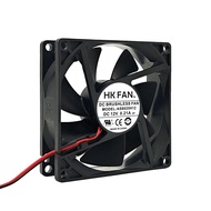 Brand New HK FAN AS8025H12 DC12V 0.21 A 0.45 A 8025 Chassis FAN DC FAN