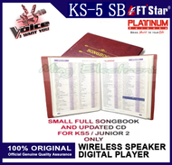 PLATINUM UPDATED SONGBOOK FOR JUNIOR LITE KS-5 ,JUNIOR 2 KS-10 & KBOX 2 KS-40