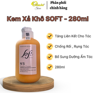 Kem xả khô bóp tóc xoăn SOFT No5 - 280ml